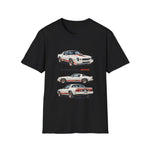 1979 Camaro Z28 Triple-View Illustration T-Shirt | Classic Muscle Car Tee
