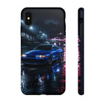 Skyline GT-R R32 Bayside Blue JDM Art Phone Case