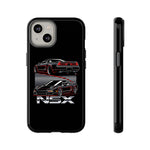 NSX Dual View Black Red JDM Sports Car Tough Phone Case Gift