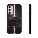 Camaro ZL1 Phone Case, Black Red Racing Stripe Studio Cover, Gift