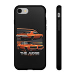 1969 GTO Judge Orange Muscle Car Tough Phone Case Cover Gift