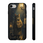 Dapper Cat Detective phone case | Tough Cases