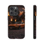 Datsun 240Z Shrine Blossom Dusk Tough Phone Case - Warm Lantern Glow