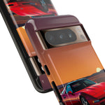 Red C4 ZR-1 King of the Hill Art Tough Phone Case