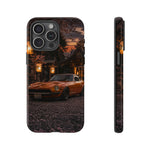 Datsun 240Z Shrine Blossom Dusk Tough Phone Case - Warm Lantern Glow