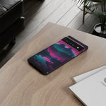 2 Rounds Canada Retina Artwork Vaporwave Phone Case – Landscape Aesthetic