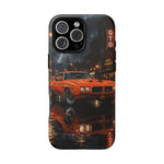 70 GTO Judge Phone Case, Rainy City Night Muscle Car Cover