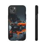 1966 GTO Orange Rainy City Tough Phone Case Cover Gift Art