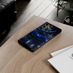Skyline GT-R R34 Bayside Blue Tokyo Night Art Tough Phone Case