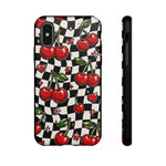 Cherry Checkerboard Classic Art Tough Phone Case