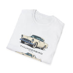 1956 Thunderbird illustrations Trio View T-Shirt | Classic car tee