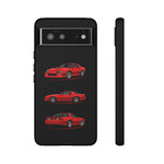 Z28 Red Triview Phone Case Classic Car Illustration