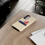 R34 Skyline Red Kanji Minimal Tough Phone Case