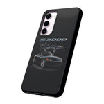 Black S2000 Roadster Collage JDM Tough Phone Case Cover Gift