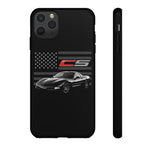 Black C5 Phone Case American Sports Car Tough Cover Gift