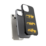 Yellow Camaro SS Muscle Car Phone Case Tough Multi View Print