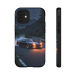 240SX JDM Drift Smoke Night Street Art Tough Phone Case