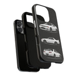 R32 Skyline Phone Case White, Three-View Vector Cover, Gift GTR Fans