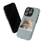 Fluffy Persian Kitten phone case | Tough Cases