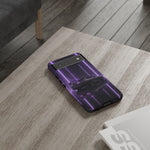 Matte Gray MK4 Supra Violet Neon Pillars Case