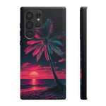 Retro 80s Trichrome Vaporwave Phone Case – Three-Color Aesthetic