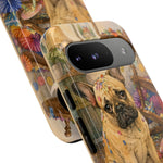 Guilty French Bulldog Phone Case, Confetti Watercolor Cover