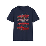 1988 IROC-Z Camaro T-Shirt | Vintage 80s Red Muscle Car Trio Tee