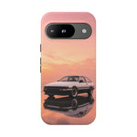 Panda AE86 Pastel Rain Reflection Tough Case