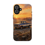 73 Chevy C10 Square body Truck Two-Tone Sunrise Tough Phone Case