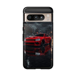 Charger Hellcat Widebody Red Rain Art Phone Case