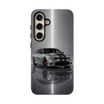 Silver Charger RT Phone Case, Classic Muscle Car Racing Stripe Cover