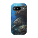 Grouper Reef Phone Case, Sunbeam Ledge Marine Art Tough Cover