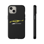 Yellow C8 Z06 Phone Case for Chevy Fans, Tough Protective Cover