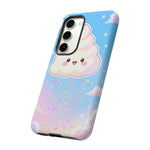Kawaii Whipped Cream Cloud Tough Case | Cute Pastel Sprinkles Phone Cover