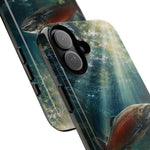 Salmon River Fishing Phone Case, Sunlit Current Cover