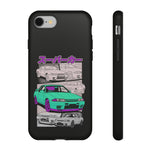 R32 Skyline GT-R Manga Style JDM Tough Phone Case Cover Gift
