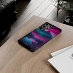 2 Rounds Canada Retina Artwork Vaporwave Phone Case – Landscape Aesthetic