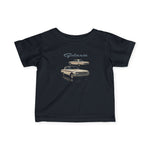1962 Ford Galaxie 500 Baby Tee Toddler Shirt Classic Car Hot Rod Graphic Top