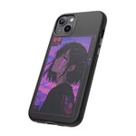 Melancholy Anime Girl Phone Case Vaporwave Tough Case