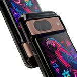 Neon Parrot Cocktails phone case | Tough Cases