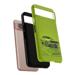 Green Cuda Muscle Car phone case for Gear Heads