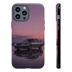 Sunset Skyline GT-R R32 phone case | car reflection, purple dusk