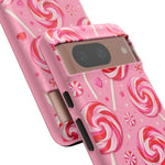 Candy Swirl Lollipop Art Tough Phone Case