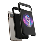 Marble Hand Orb Synthwave Phone Case Mythic Tough Case