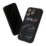 ZL1 Camaro phone case | tough phone case, black muscle car design