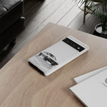 White AE86 Phone Case, JDM Drift Icon Tough Cover