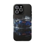 Camaro ZL1 Phone Case, Blue Track Smoke Studio Cover