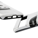 White C6 Z06 Front View tough phone case for Sports Car Drivers