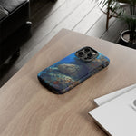 Grouper Reef Phone Case, Sunbeam Ledge Marine Art Tough Cover