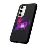 MK4 Supra Purple Night Vaporwave JDM Tough Phone Case Cover